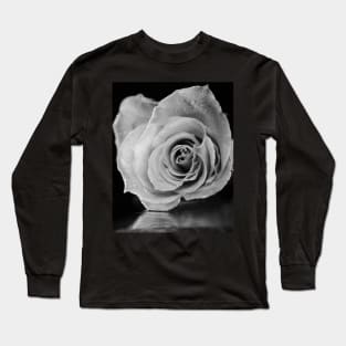 Black and white rose. Long Sleeve T-Shirt